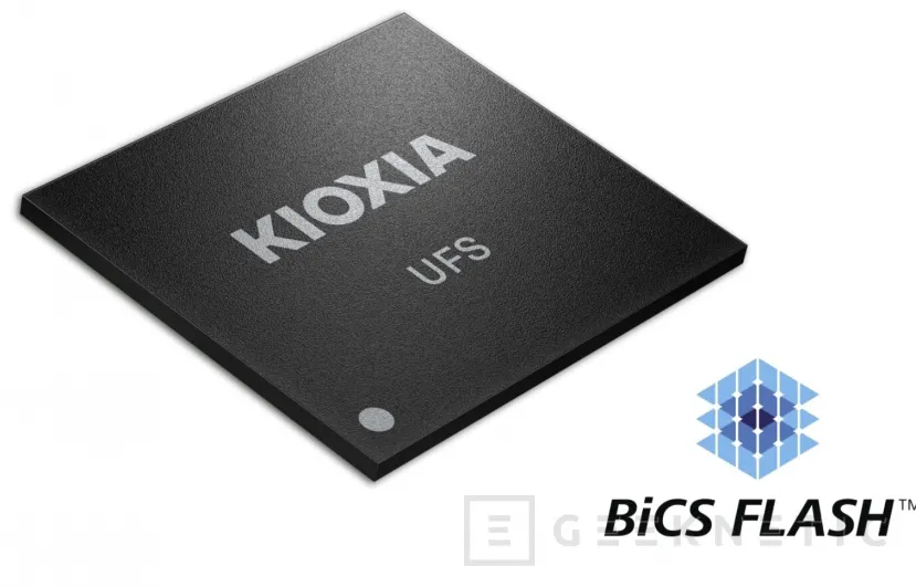 Geeknetic Hasta un 40% más de rendimiento y 512 GB en las nuevas memorias UFS 3.1 de Kioxia 1