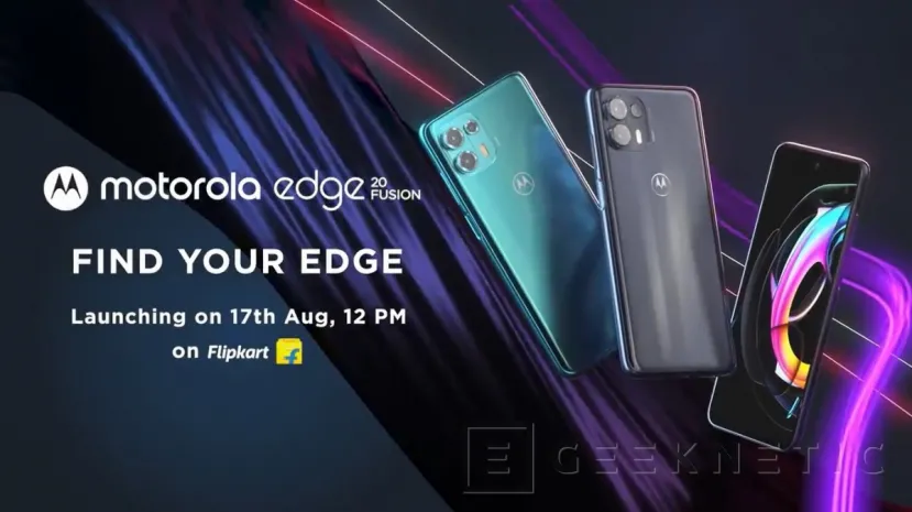 Geeknetic El Motorola Edge 20 Fusion hará uso del SoC Dimensity 800U y de una cámara principal de 108 MP 1