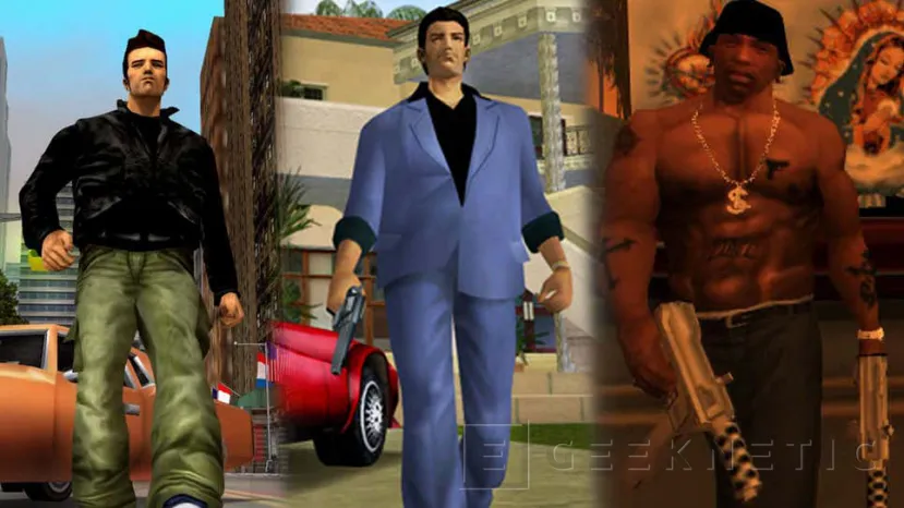 Geeknetic Rockstar prepara una remasterización de los GTA 3, Vice city y San Andreas con Unreal Engine 4 para todas las plataformas 1