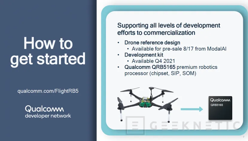 Geeknetic Qualcomm Flight RB5 : La primera plataforma para drones autónomos con IA y 5G 5