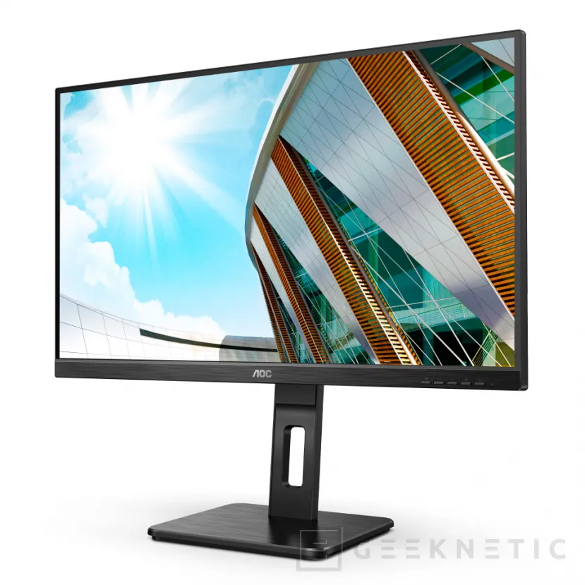 Geeknetic AOC presenta 4 monitores para entornos empresariales con resolución 4K y conectividad USB de tipo C 2
