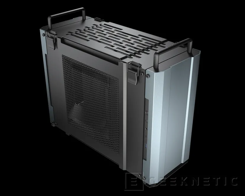 Geeknetic Hasta kits RL de 280 mm y fuentes ATX en la caja mini ITX Cougar Dust 2 2