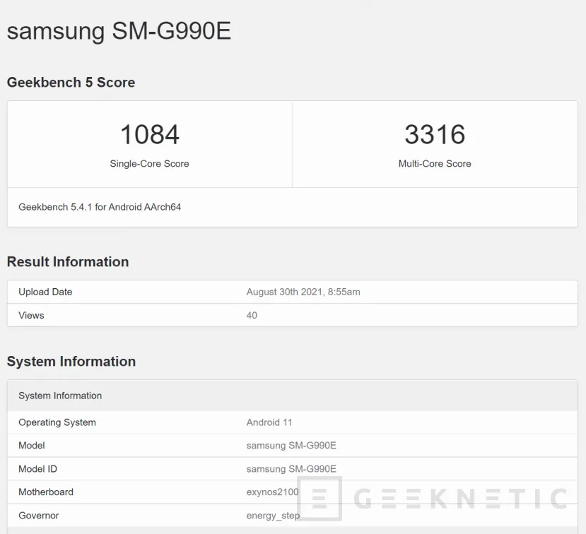 Geeknetic El Samsung Galaxy S21 FE también tendrá una versión con procesador Exynos 2100 1