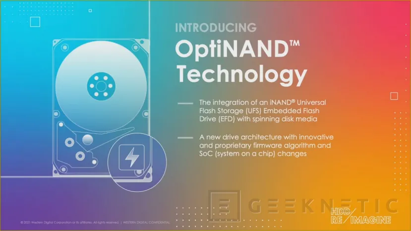 Geeknetic Western Digital OptiNAND pretende revolucionar el concepto de la memoria flash en discos duros tradicionales 1