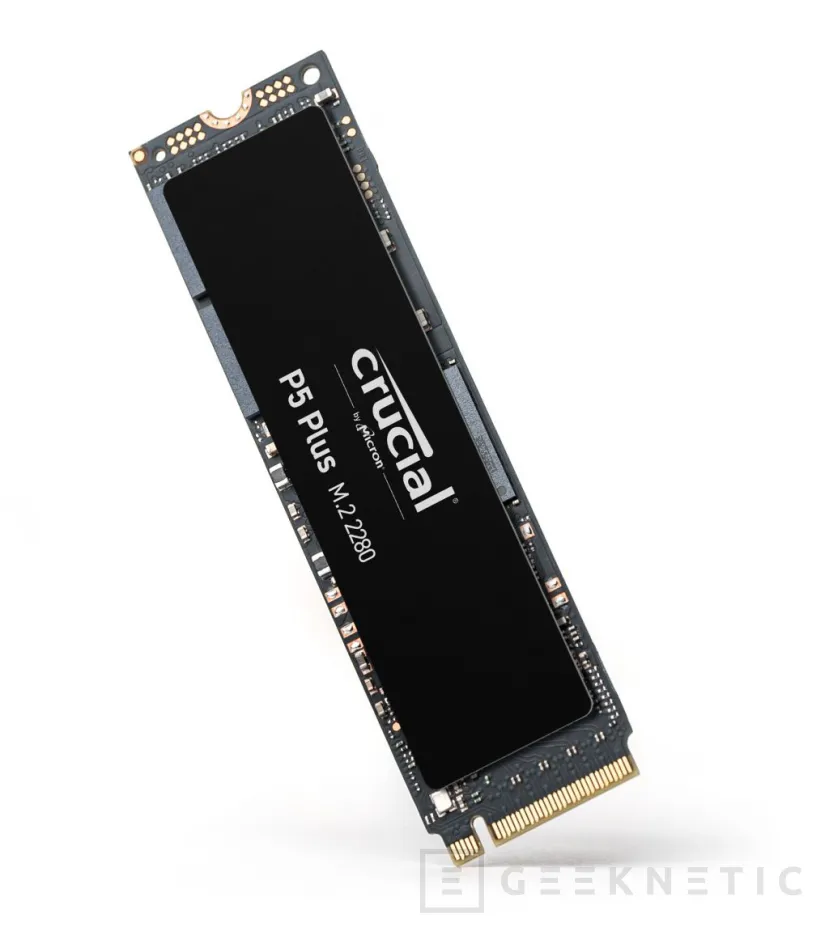Geeknetic Crucial ha presentado nuevas unidades SSD NVMe P5 Plus PCIe 4.0 con hasta 6600 MB/s de lectura secuencial 1