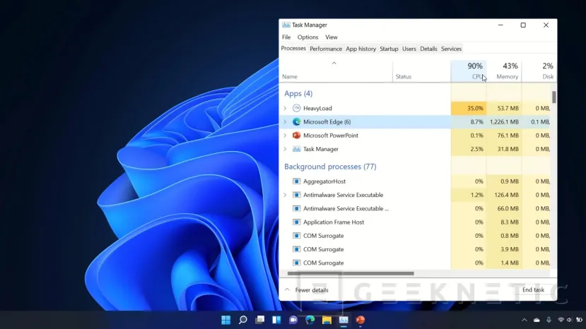 Geeknetic Windows 11 ofrecerá una mejor gestión de memoria, despertará más rápido y ofrecerá una experiencia del 99,98% sin fallos 2