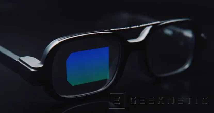 Geeknetic Xiaomi deja ver su concepto de Smart Glasses con pantalla MicroLED monocroma 1