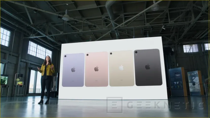 Geeknetic Apple presenta el nuevo iPad Mini con un diseño con bordes reducidos, USB-C y 5G 1