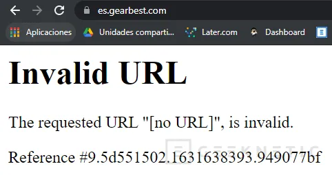 Geeknetic No es tu conexión de red, Gearbest desaparece de Internet ante rumores de bancarrota 1