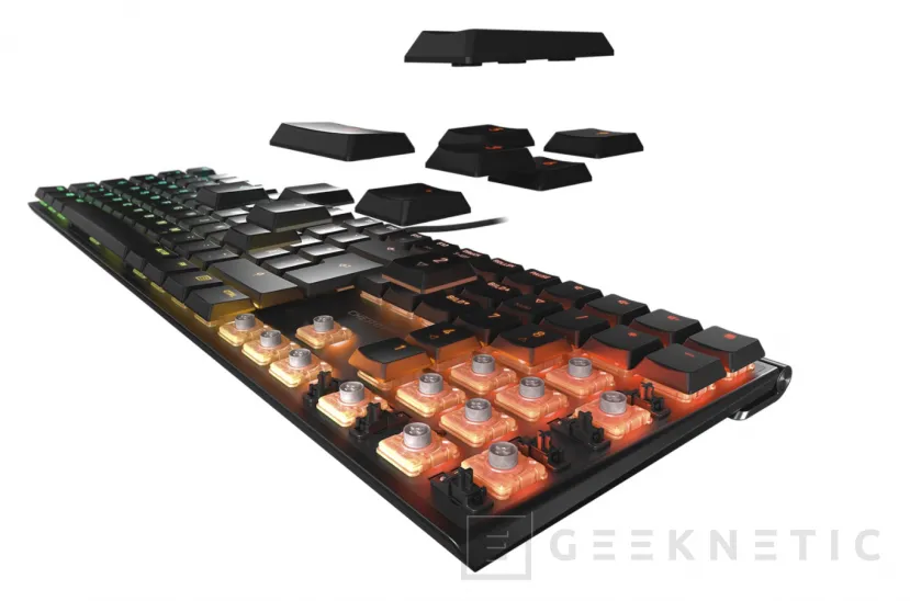 Geeknetic Cherry anuncia su teclado MX 10.0 N RGB con interruptores mecánicos de bajo perfil 2