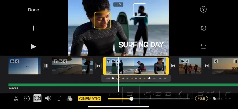 Geeknetic Apple añade soporte para el modo cinemático y ProRes para iMovie y Clips 1