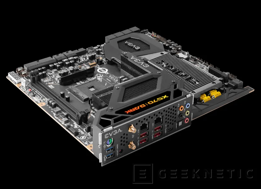 Geeknetic EVGA pone a la venta la placa X570 Dark para procesadores AMD con diseño de 17 fases y refrigeración activa en los VRM 2
