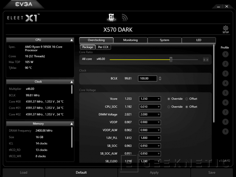 Geeknetic EVGA pone a la venta la placa X570 Dark para procesadores AMD con diseño de 17 fases y refrigeración activa en los VRM 3