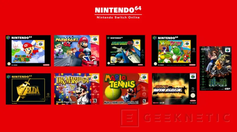 Geeknetic El paquete de expansión del Online de Nintendo nos proporciona juegos de N64 y Megadrive 1