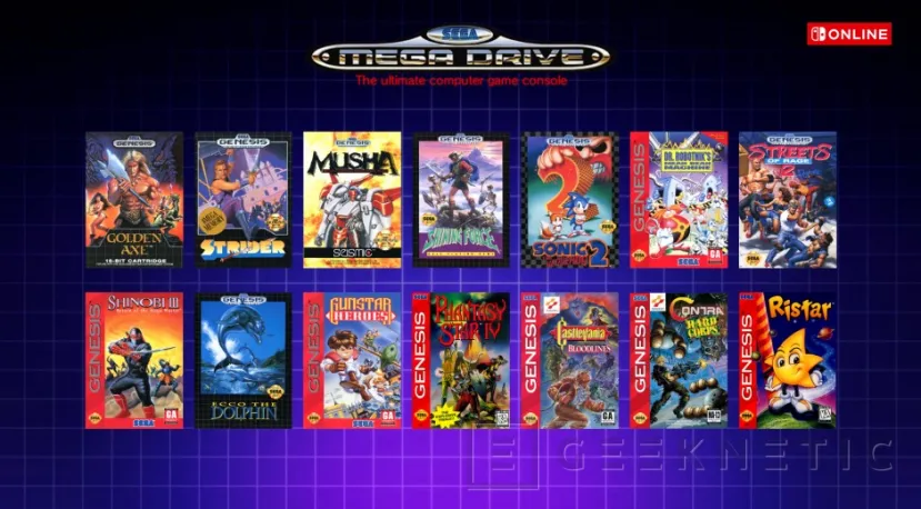 Geeknetic El paquete de expansión del Online de Nintendo nos proporciona juegos de N64 y Megadrive 2