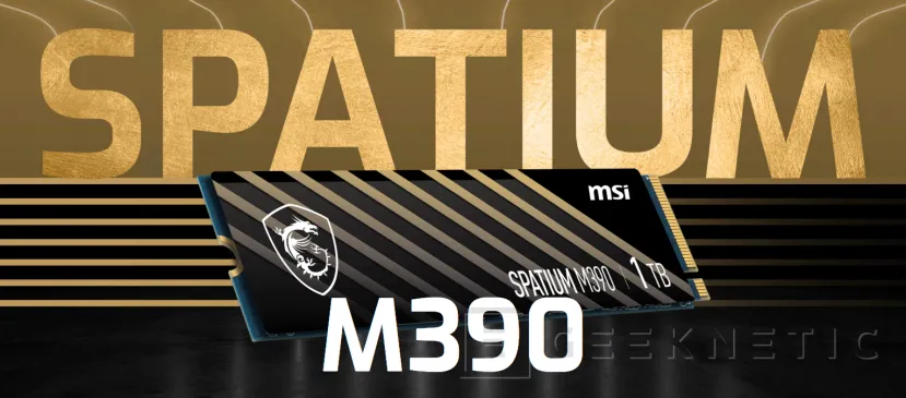 Geeknetic MSI anuncia el Spatium M390, un SSD PCIe 3.0 con hasta 3300 MB/S de lectura y 5 años de garantía 1