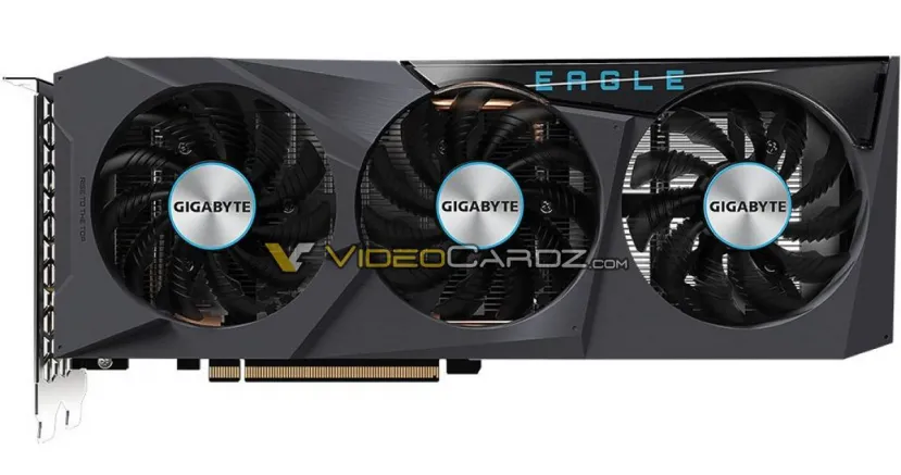 Geeknetic Filtradas unas imágenes de la Gigabyte AMD Radeon RX 6600 Eagle con 8 GB de memoria VRAM GDDR6 2