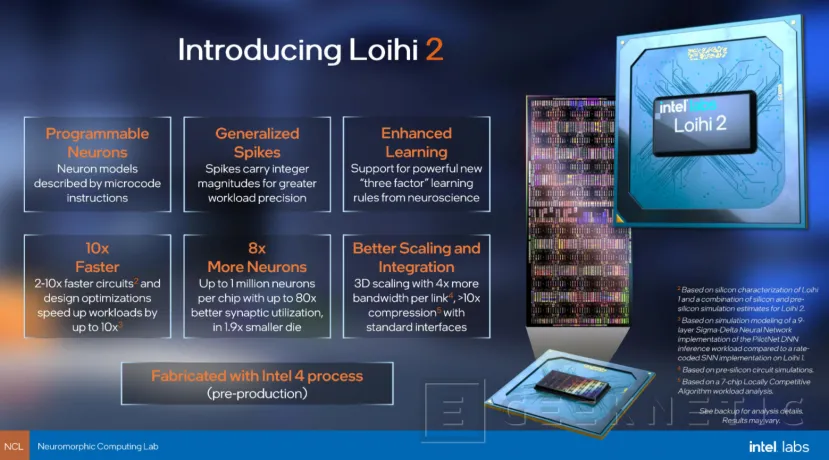 Geeknetic Intel ya está fabricando chips Loihi 2 con su proceso Intel 4 1