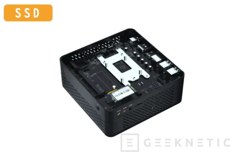 Geeknetic El Minisforum X500 con procesador AMD Ryzen 5700G, gráficos RDNA 2 y hasta 64 GB de RAM cabe en la palma de la mano 2