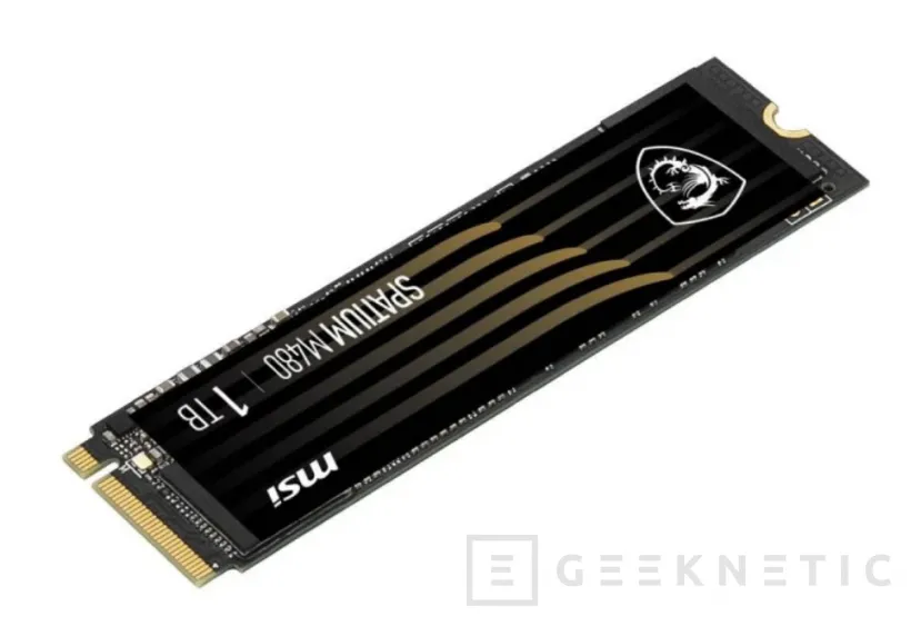 Geeknetic Llegan a España los SSD PCIe 4.0 MSI Spatium M480 con hasta 7 GB/s de velocidad 2