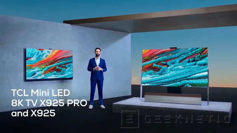 Geeknetic TCL anuncia las TV X925 y X925 Pro con panel Quantum MiniLED 8K de hasta 85&quot; y 120 Hz 1