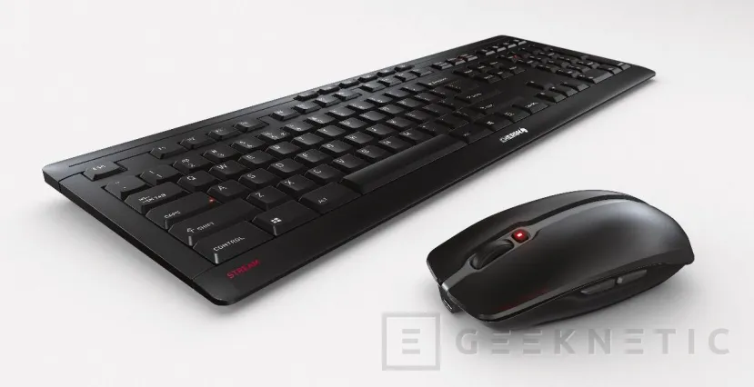 Geeknetic Cherry lanza su conjunto de teclado y ratón Wireless Stream Desktop, con batería para meses y encriptación CCM de 128 bits 2