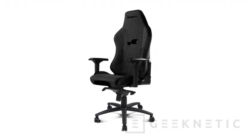 Geeknetic Drift lanza dos nuevas sillas, la DR175 con 6 colores diferentes y la DR275 recubierta de tela suave y transpirable 3