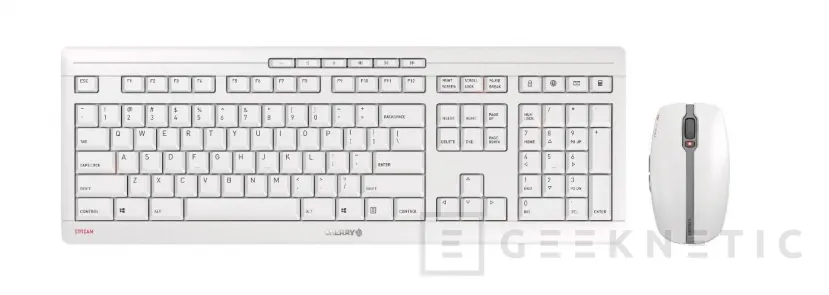 Geeknetic Cherry lanza su conjunto de teclado y ratón Wireless Stream Desktop, con batería para meses y encriptación CCM de 128 bits 1