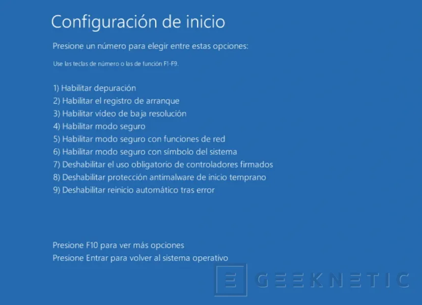 Geeknetic Modo Seguro de Windows 11: Cómo acceder 6