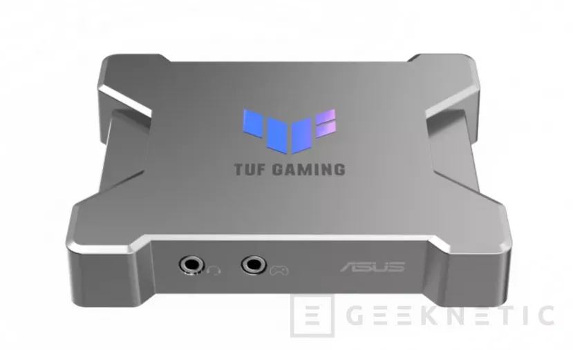 Geeknetic Nueva capturadora ASUS TUF Gaming Capture Box FHD120 con soporte para 1080p a 120 FPS 1
