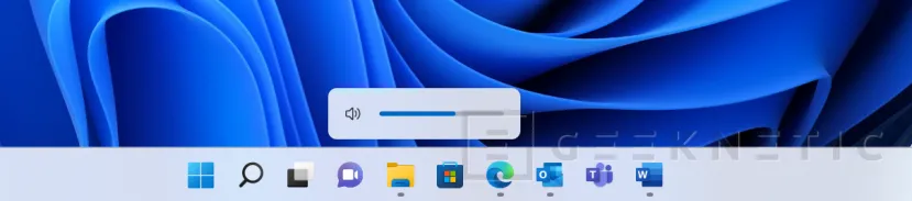 Geeknetic Windows 11 recibe finalmente un nuevo medidor de volumen 1