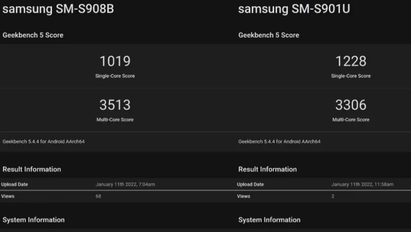 Geeknetic El Exynos 2200 supera al Snapdragon 8 Gen 1 en benchmarks multi núcleo 1