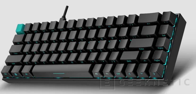 Geeknetic DeepCool KG722: Nuevo teclado mecánico compacto con un tamaño del 65% 1