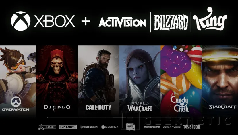Geeknetic Reino Unido rectifica y ya ve con buenos ojos la compra de Activision-Blizzard por parte de Microsoft 1