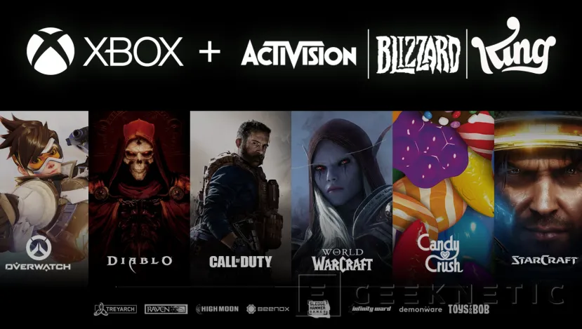 Geeknetic La Unión Europea da el visto bueno a la compra de Activision-Blizzard por parte de Microsoft 1