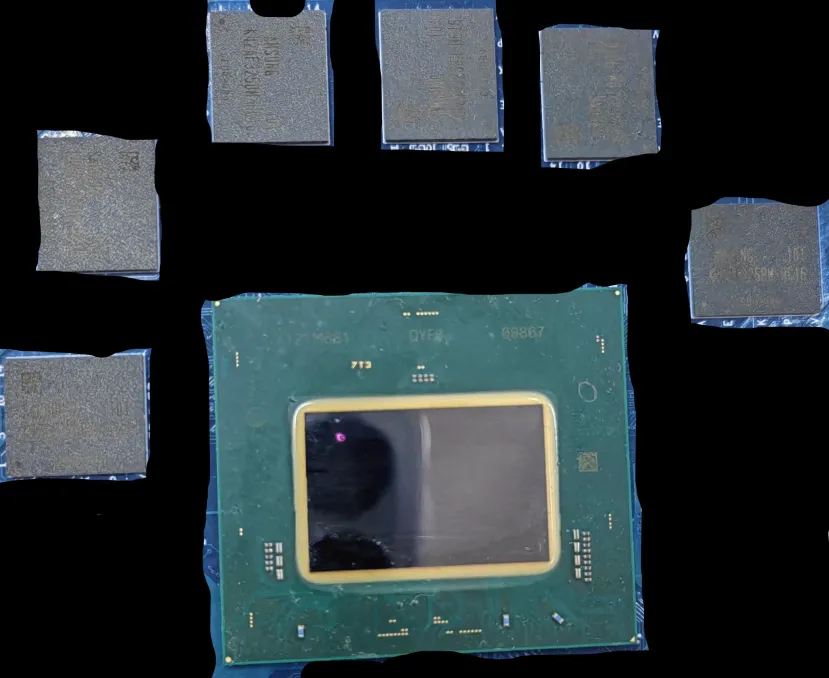 Geeknetic Fotografiada una GPU Intel DG2 que corresponde al modelo con 384EU y 12 GB de VRAM a 16 Gbps 2