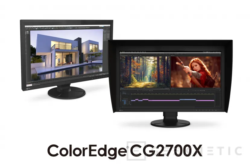Geeknetic EIZO anuncia dos nuevos monitores para diseño gráfico con conexión Ethernet y hasta 94 W bajo USB C 1
