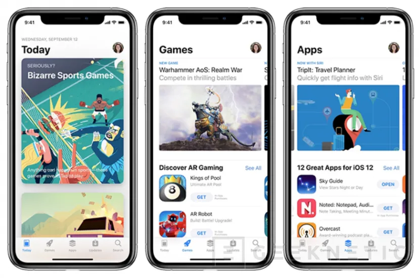 Geeknetic Apple lanza una opción de aplicaciones ocultas en la App Store pensada para apps de estudiantes o trabajadores 1