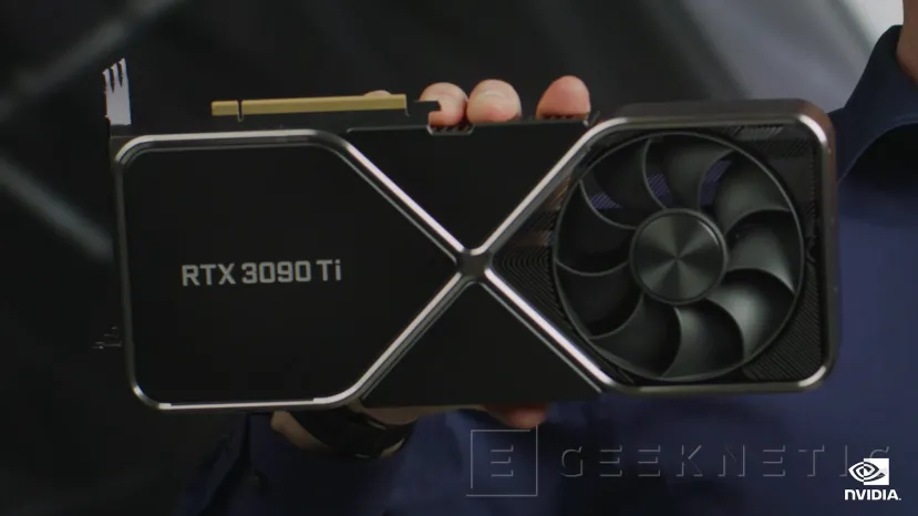 Geeknetic NVIDIA muestra su más potente tarjeta gráfica, la RTX 3090 Ti con 24 GB GDDR6x a 21 Gbps 1