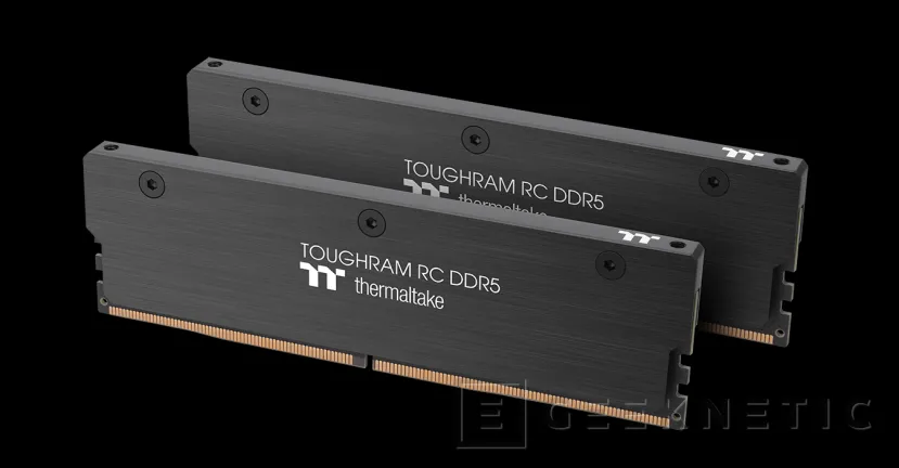 Geeknetic Thermaltake ha anunciado sus nuevas memorias DDR5 TOUGHRAM con velocidades de hasta 5600 MHz 2