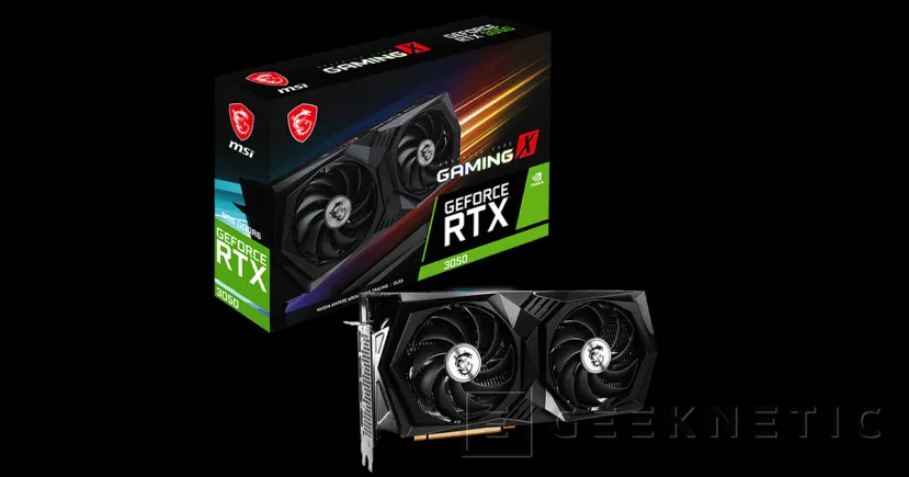 Geeknetic MSI lanza las nuevas gráficas NVIDA RTX 3050 y Radeon RX 6500 XT incluyendo modelos OC 3