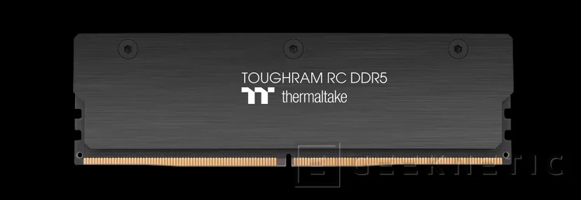 Geeknetic Thermaltake ha anunciado sus nuevas memorias DDR5 TOUGHRAM con velocidades de hasta 5600 MHz 1