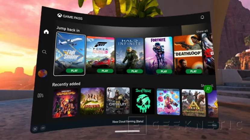 Geeknetic Xbox Cloud Gaming llegará oficialmente a las Meta Quest 2 1