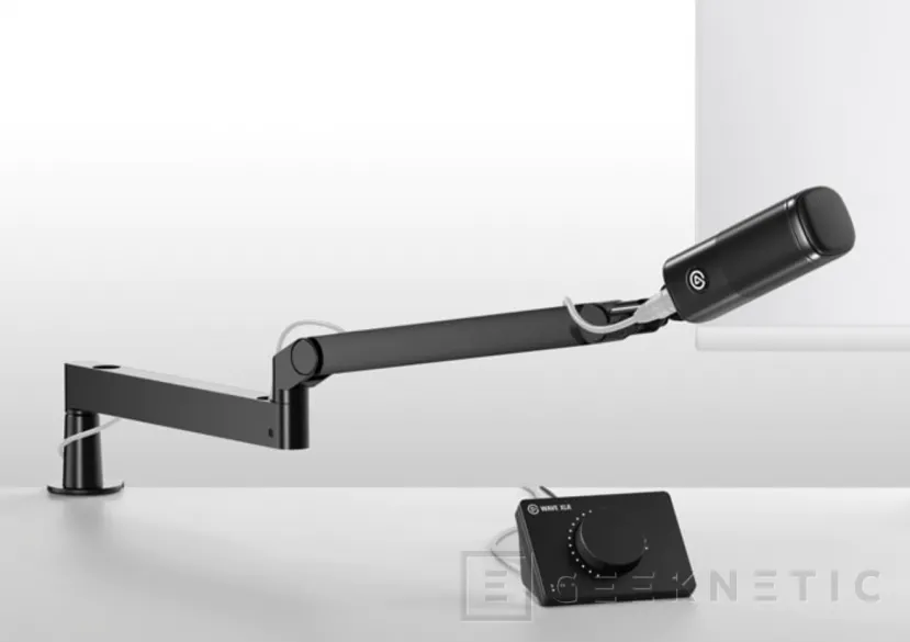 Geeknetic Nuevo micrófono elgato Wave DX con conector XLR para streamers 2