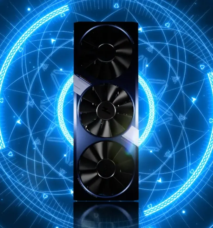 Geeknetic Aparecen imágenes de las ASRock y GUNNIR Intel Arc A7 Series con diseño de hasta 3 ventiladores y backplate 4