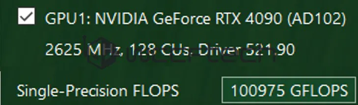 Geeknetic La NVIDIA RTX 4090 alcanza los 100 TFLOPS con overclocking 2