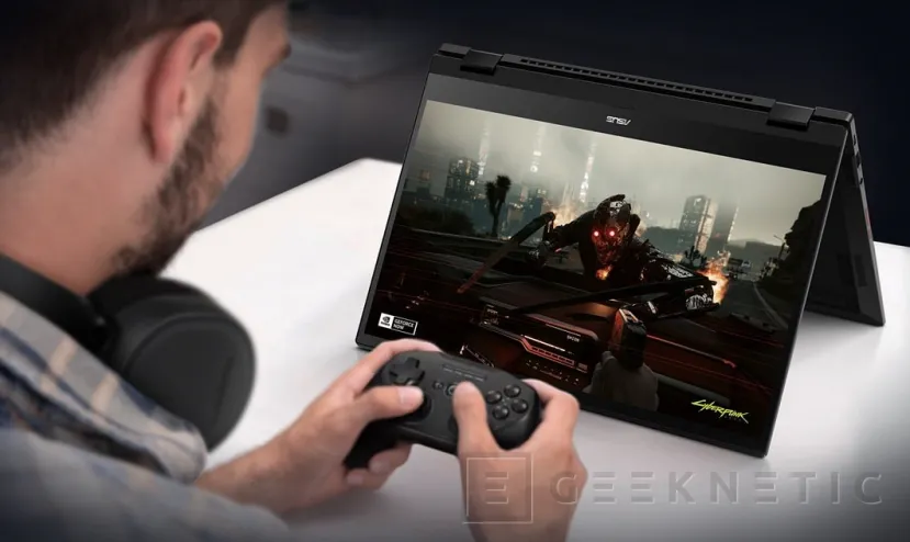 Geeknetic ASUS lanza el Chromebook para gaming Vibe CX55 Flip con pantalla de 144 Hz y bisagra 360º 5