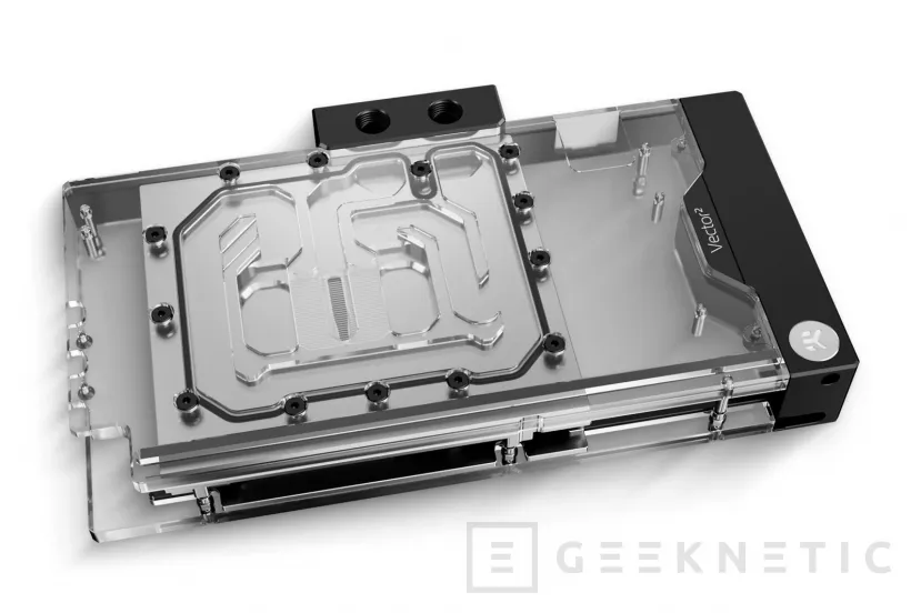 Geeknetic Nuevos bloques EK de refrigeración líquida Vector2 para las ASUS RTX 4090 ROG Strix y TUF Gaming 1