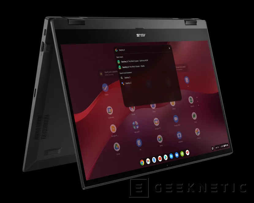 Geeknetic ASUS lanza el Chromebook para gaming Vibe CX55 Flip con pantalla de 144 Hz y bisagra 360º 2
