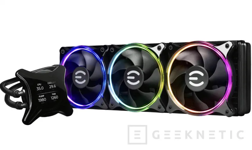 Geeknetic EVGA CLX Series: Nuevas Refrigeraciones Líquidas AiO con pantalla LCD 1